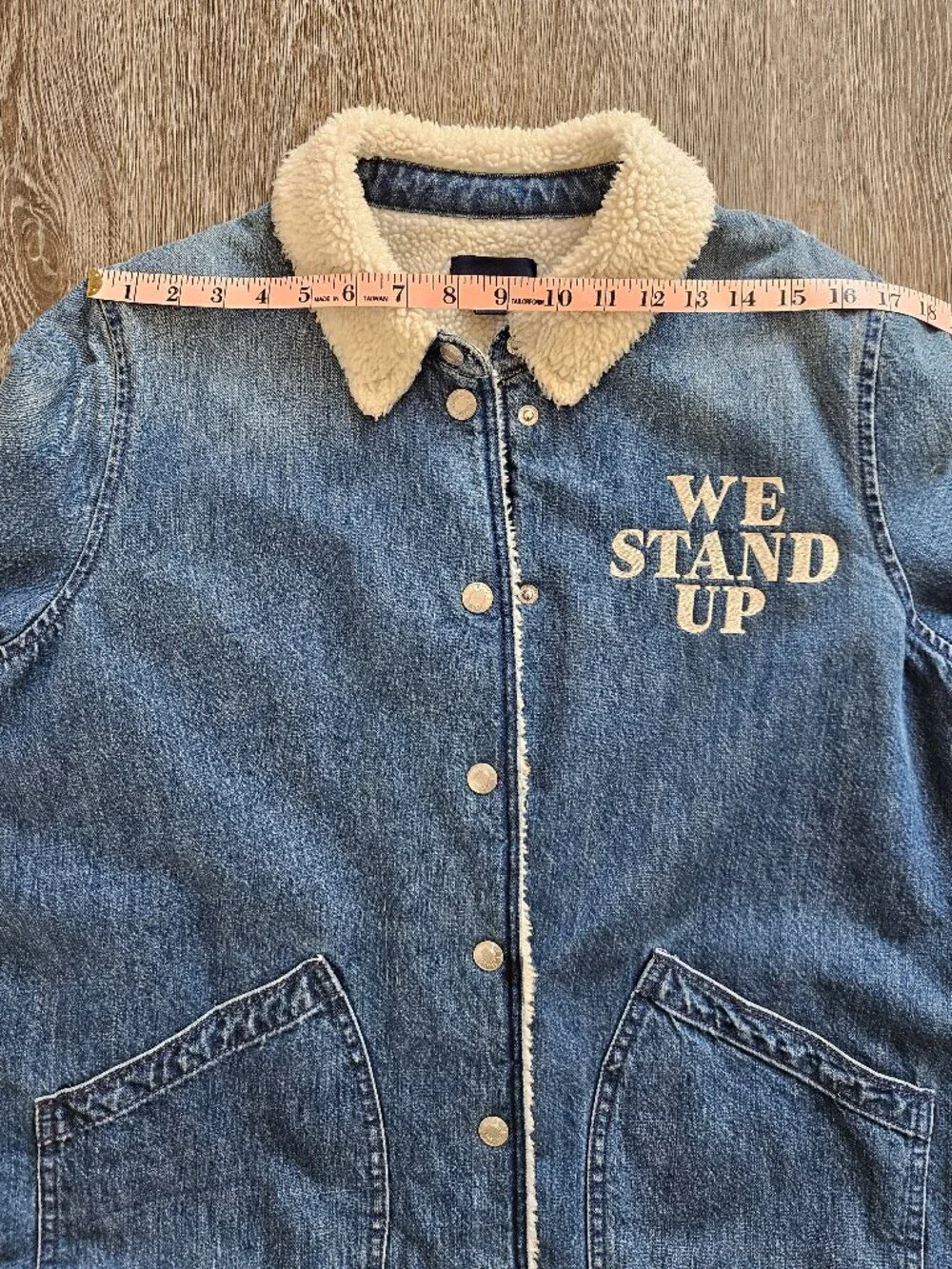 J.Crew Sherpa Lined Denim Jacket 